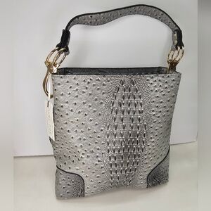 Park Avenue collection crocodile textured bag